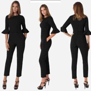 BLACK Halo Brooklyn Jumpsuit in Black Size 14